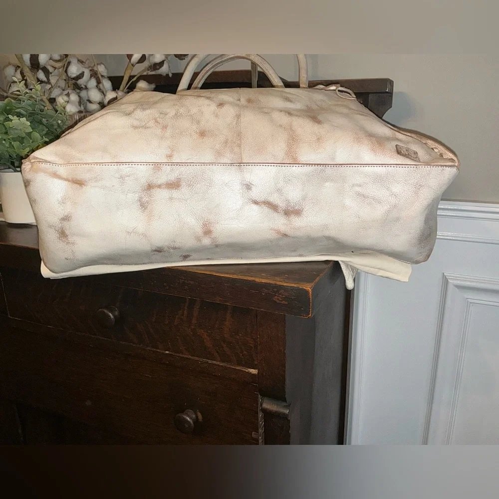 NWT Bed Stu Leather Rockaway Shoulder Crossbody Bag Tote Nectar Lux MSPR $345 - Picture 7 of 15